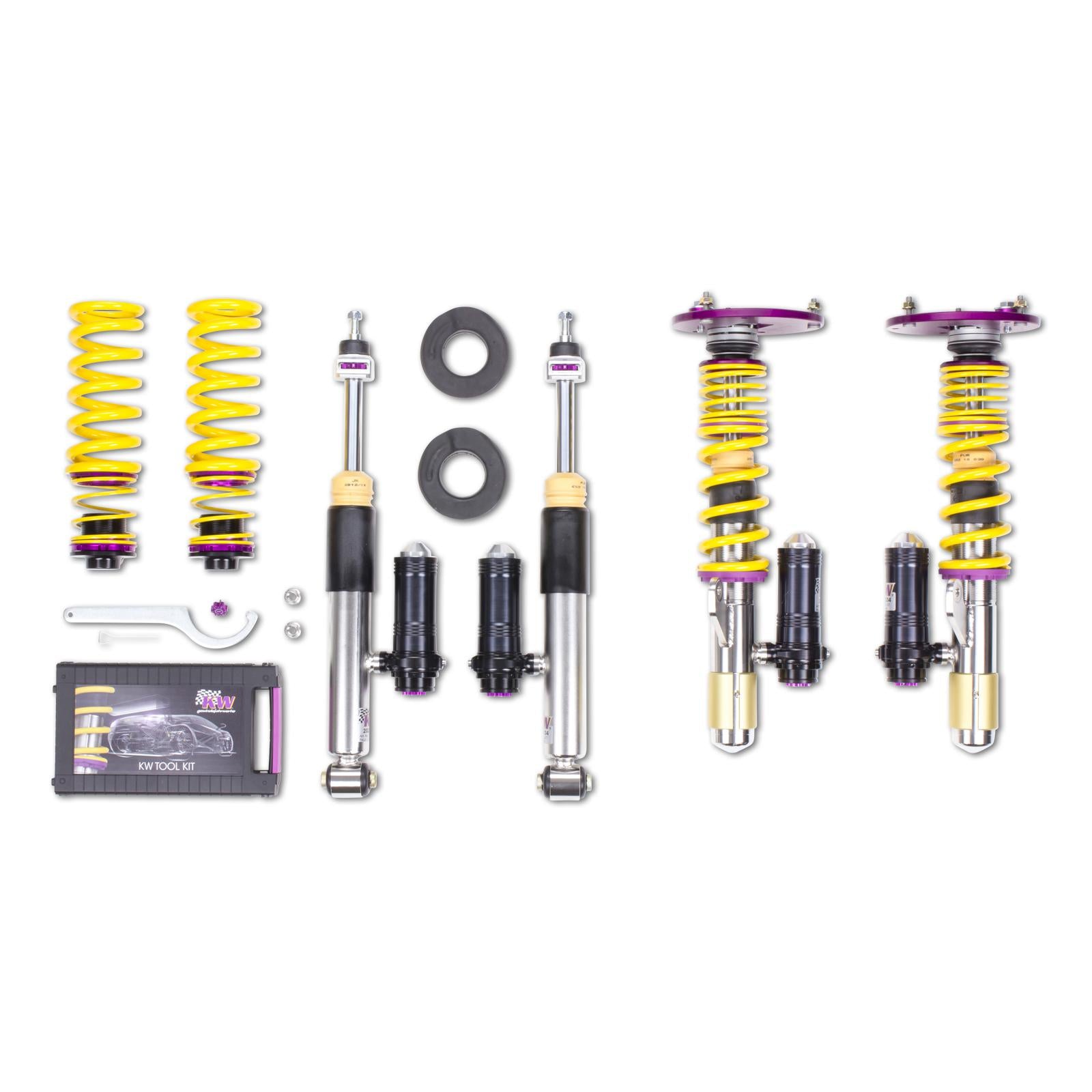 KW V3 Clubsport Schroefset BMW F2X & F3X incl. Toplager