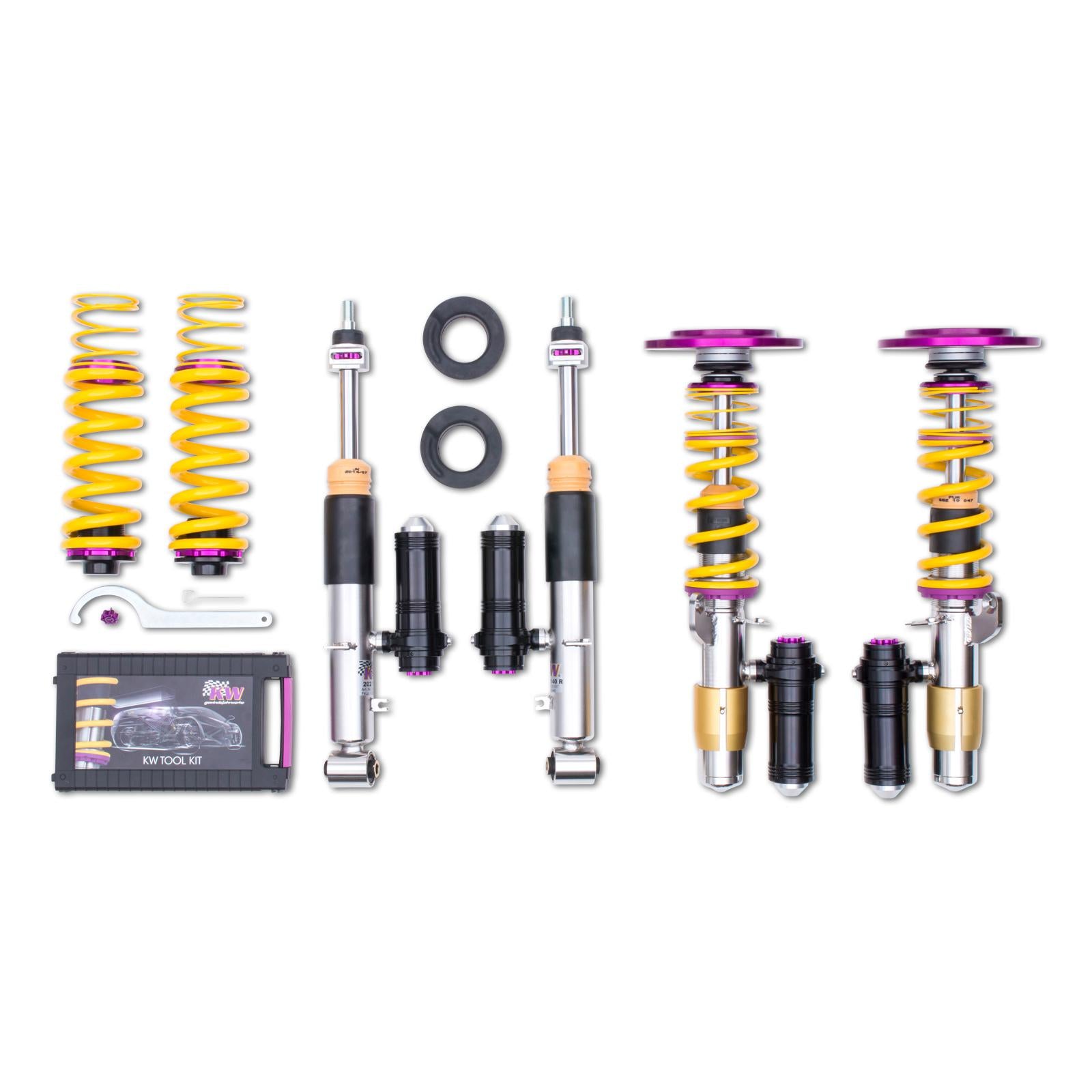 KW V3 Clubsport Schroefset BMW F8X M3 & M4 incl. Toplager