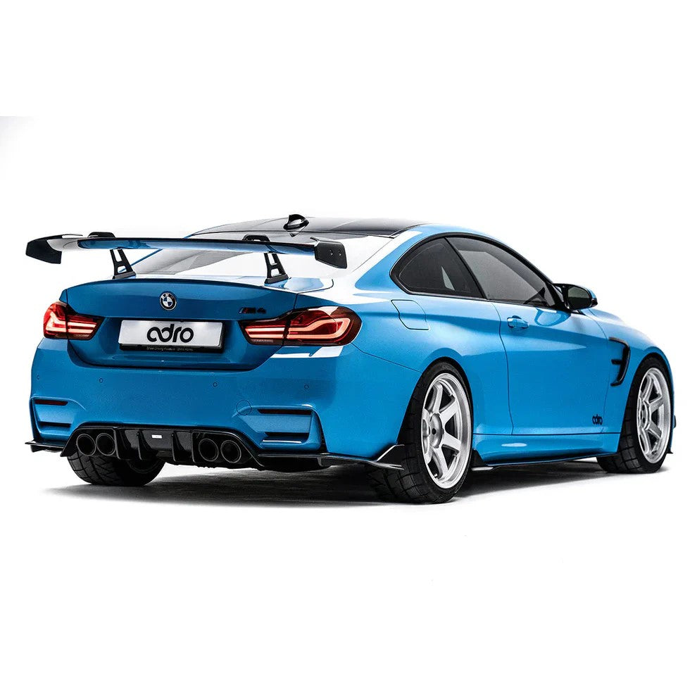 Adro BMW F82 M4 Carbon AT-R1 Swan Neck Achtervleugel