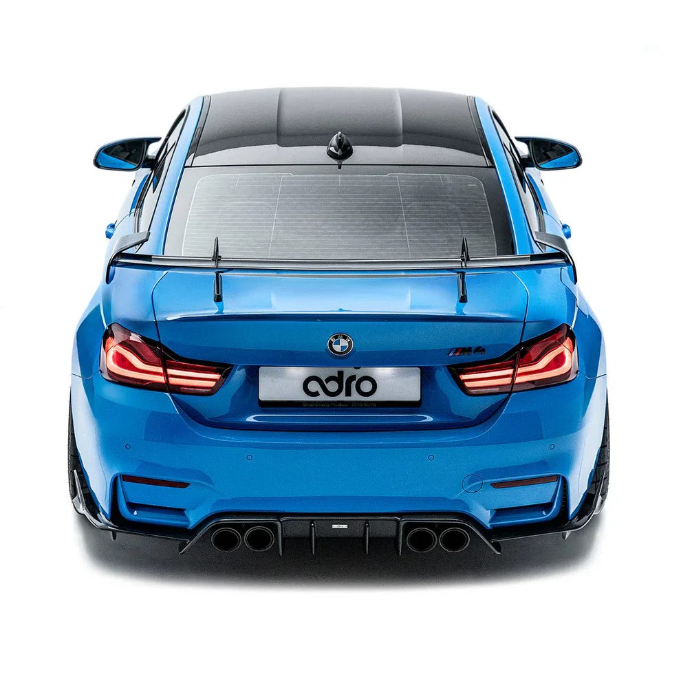 Adro BMW F82 M4 Carbon AT-R1 Swan Neck Achtervleugel