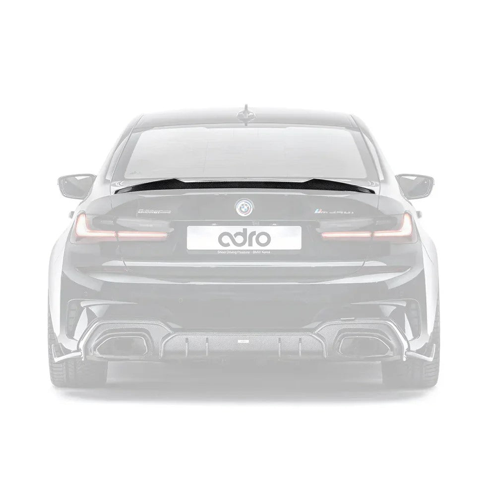 Adro BMW G20 M340i G80 M3 Carbon Trunk Spoiler