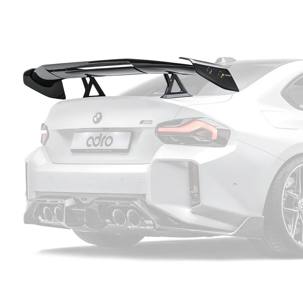 Adro BMW G87 M2 Carbon AT-R3 Swan Neck Achtervleugel