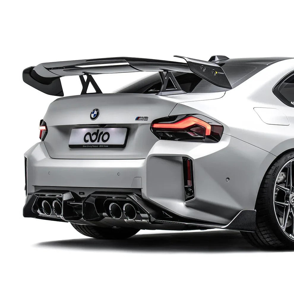 Adro BMW G87 M2 Carbon AT-R3 Swan Neck Achtervleugel