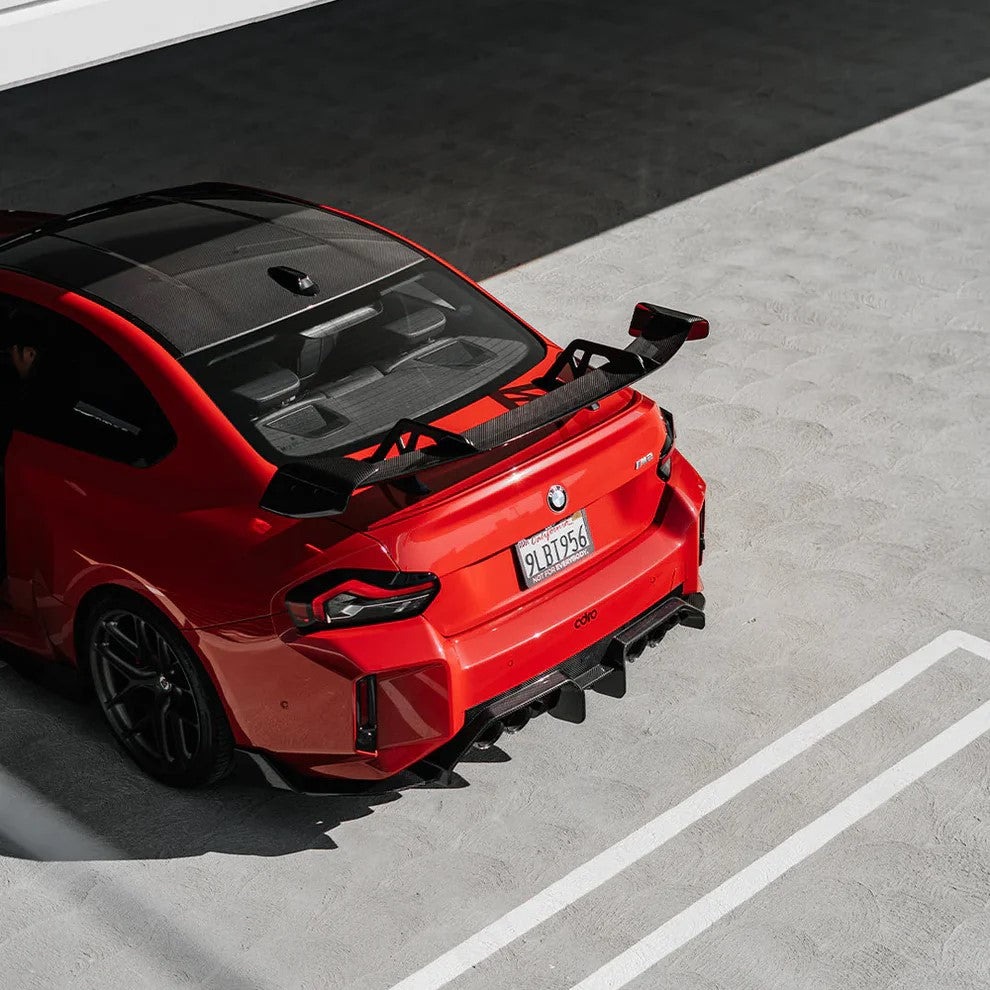Adro BMW G87 M2 Carbon AT-R3 Swan Neck Achtervleugel