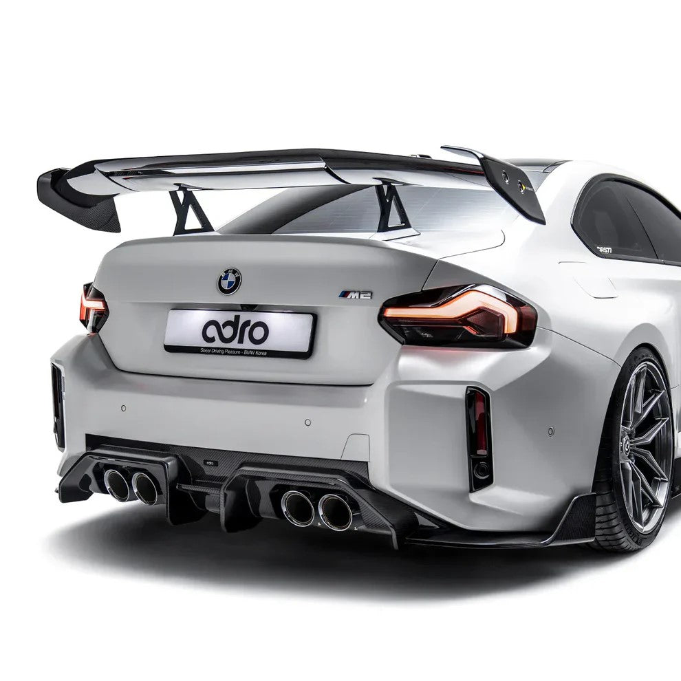Adro BMW G87 M2 Carbon AT-R3 Swan Neck Achtervleugel