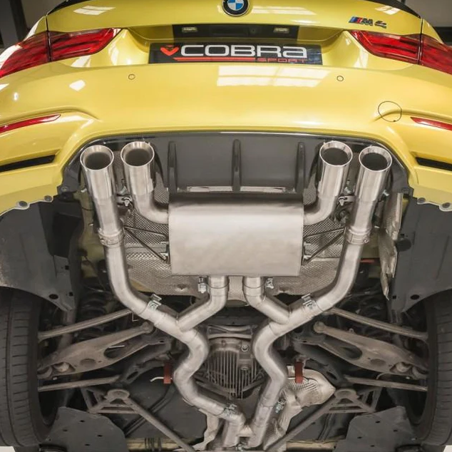 COBRA BMW M3 (F80) & M4 (F82) & M4 Competition (F82 LCI) (14 - 20) Secondary Cat Back System