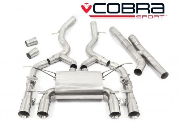 COBRA BMW M3 (F80) & M4 (F82) & M4 Competition (F82 LCI) (14 - 20) Secondary Cat Back System