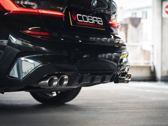 COBRA  "M3 Style" Rear Exhaust for BMW 320i & 330i M-Sport G20/G21 (2019+)