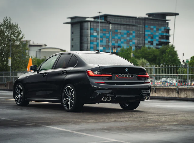 COBRA  "M3 Style" Rear Exhaust for BMW 320i & 330i M-Sport G20/G21 (2019+)