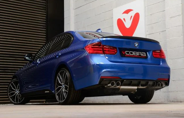 COBRA BMW 320i (F30 LCI/F31 LCI) (2011-19) Quad Exit M3 Style Performance Exhaust Conversion