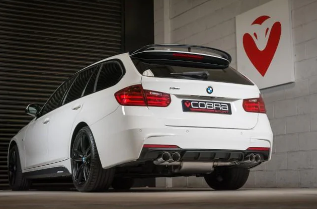 COBRA BMW 320i (F30 LCI/F31 LCI) (2011-19) Quad Exit M3 Style Performance Exhaust Conversion