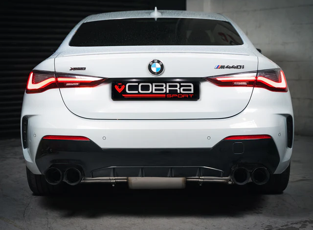 COBRA BMW M340i/M440i (G20/G22) (19>) (UK/EU) Valved Quad Exit GPF/PPF Back Performance Exhaust