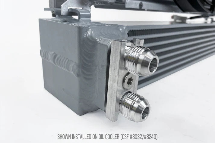 CSF BMW E36 S54 Swap Oil Cooler -10 AN Fitting Adapter