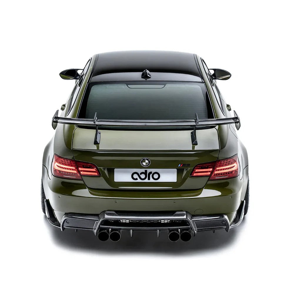 Adro BMW E9X M3 Carbon AT-R1 Swan Neck Achtervleugel