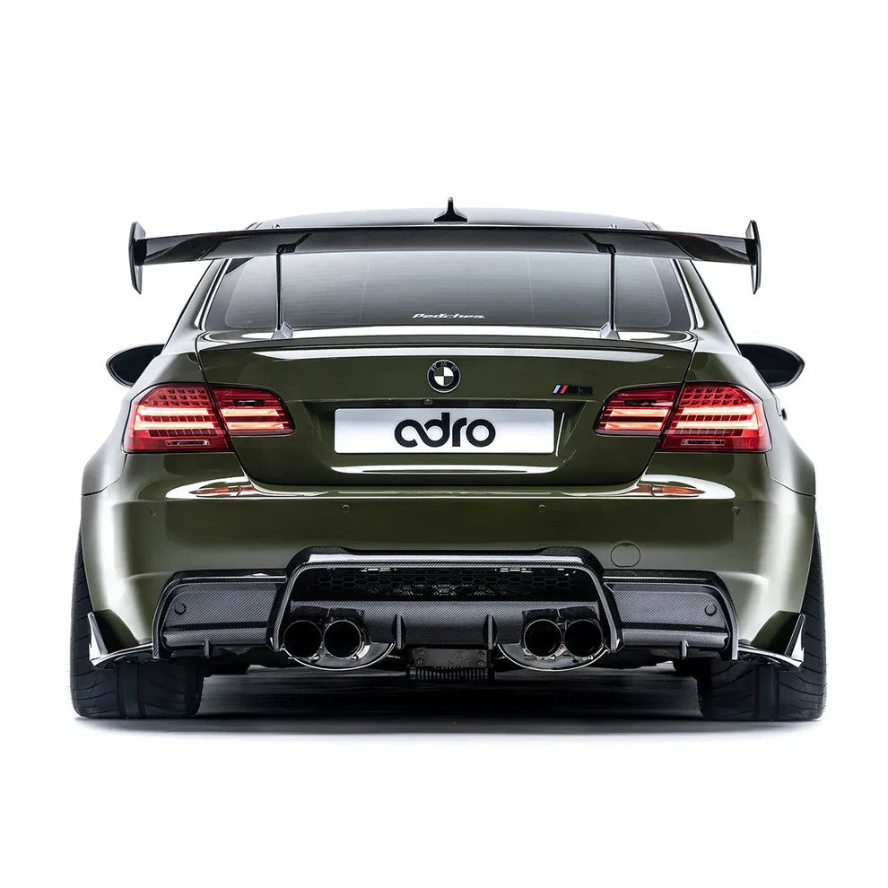 Adro BMW E9X M3 Carbon AT-R1 Swan Neck Achtervleugel