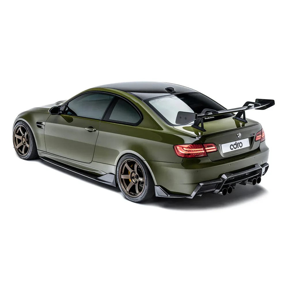 Adro BMW E9X M3 Carbon AT-R1 Swan Neck Achtervleugel