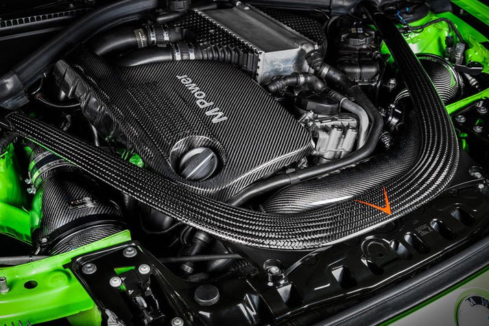 Eventuri BMW F8X M3/M4 V2 Full Black Carbon intake with SEALED Carbon ducts