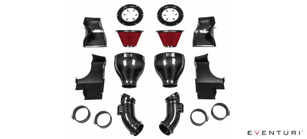 Eventuri BMW F1X M6 / Gran Coupe Full Black Carbon intake