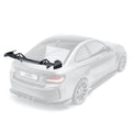 Adro BMW F87 M2 Carbon AT-R1 Swan Neck Achtervleugel