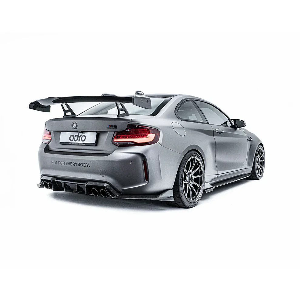 Adro BMW F87 M2 Carbon AT-R1 Swan Neck Achtervleugel