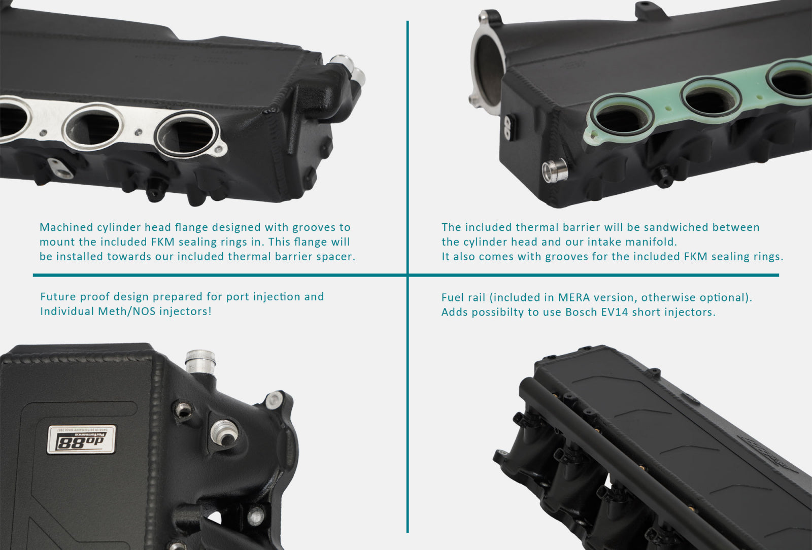 Do88 BMW G-Serie B58 Charge Cooler Manifold MERA