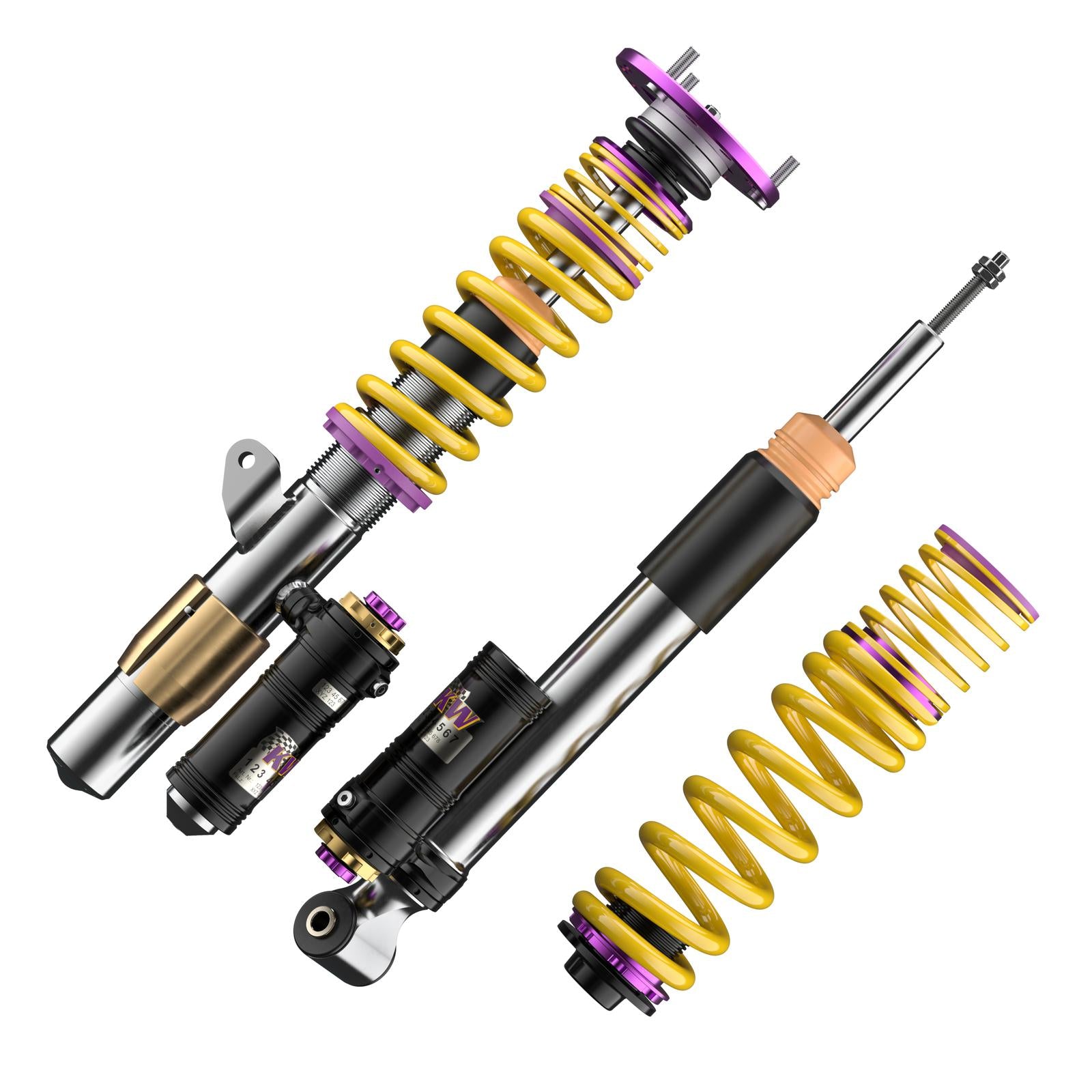 KW V4 Clubsport Schroefset incl. Toplager BMW E90 E92 E82 1M M3