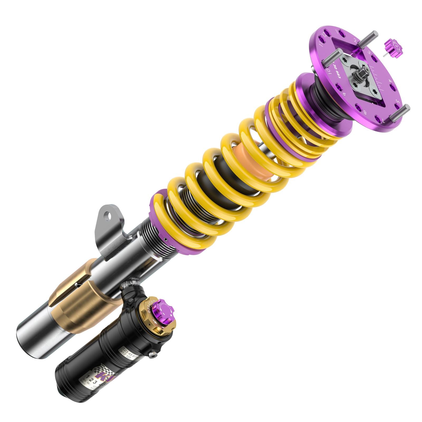 KW V4 Clubsport Schroefset incl. Toplager BMW E90 E92 E82 1M M3
