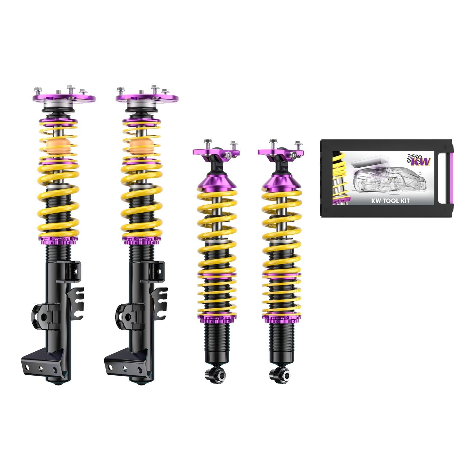 KW V1 Racing Schroefset BMW E36