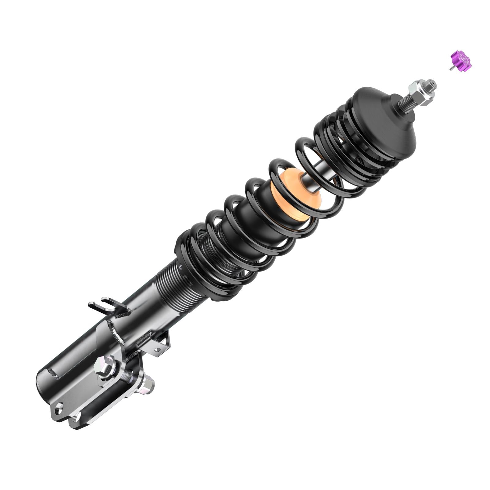 KW V3 Black Edition Schroefset BMW E36 (M3)