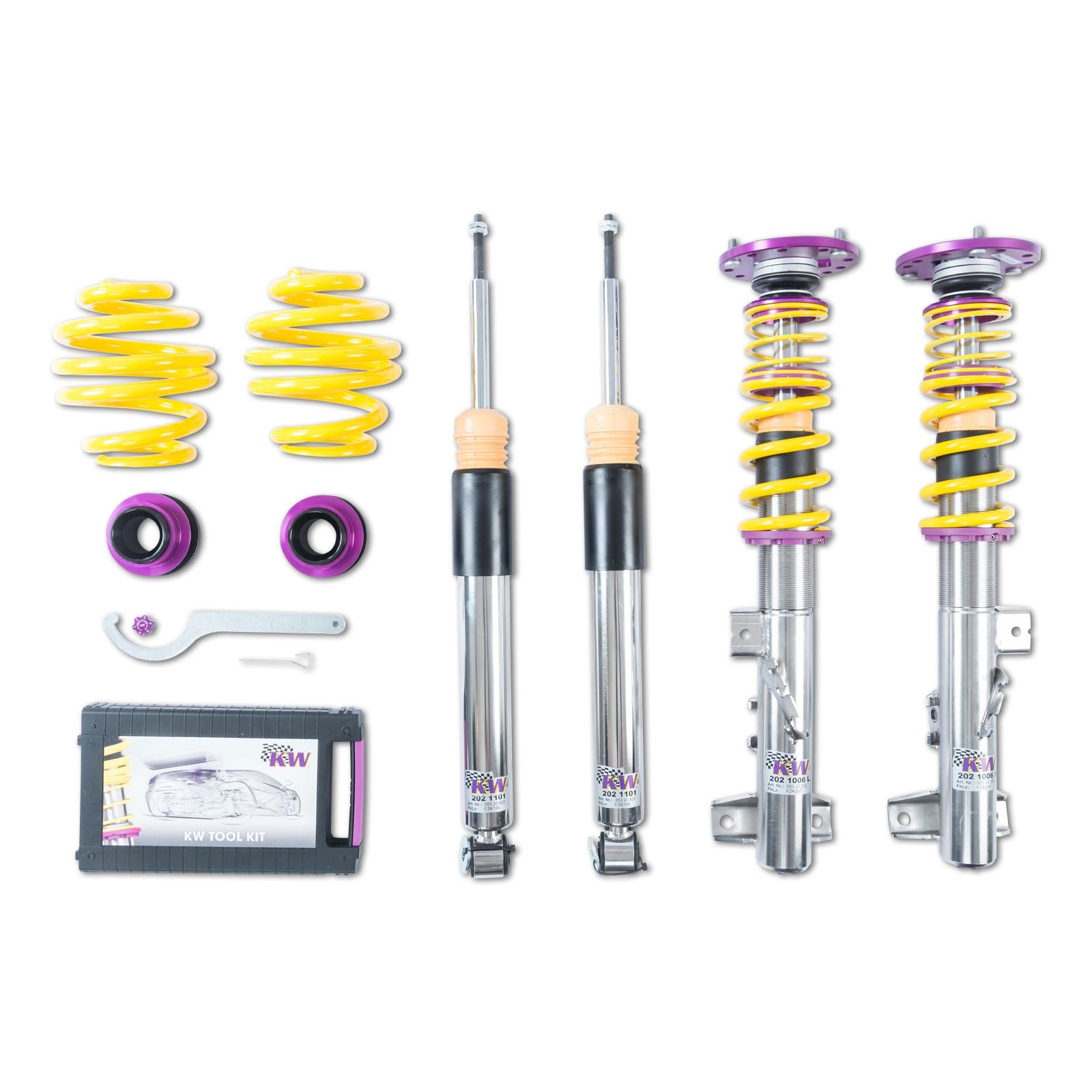 KW V3 Clubsport Schroefset BMW E36 (M3)
