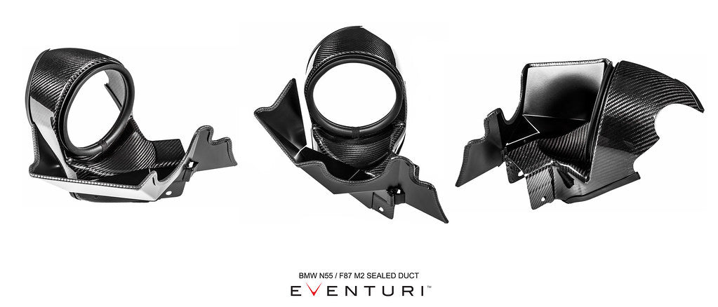 Eventuri BMW F87 M2, F2X M135i, M235i, F3X 335i, 435i Carbon intake V2