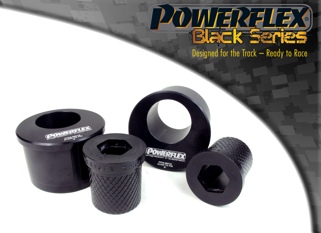 Powerflex PFF5-5601G, BMW E46 Front Wishbone Rear Bush, Caster Offset