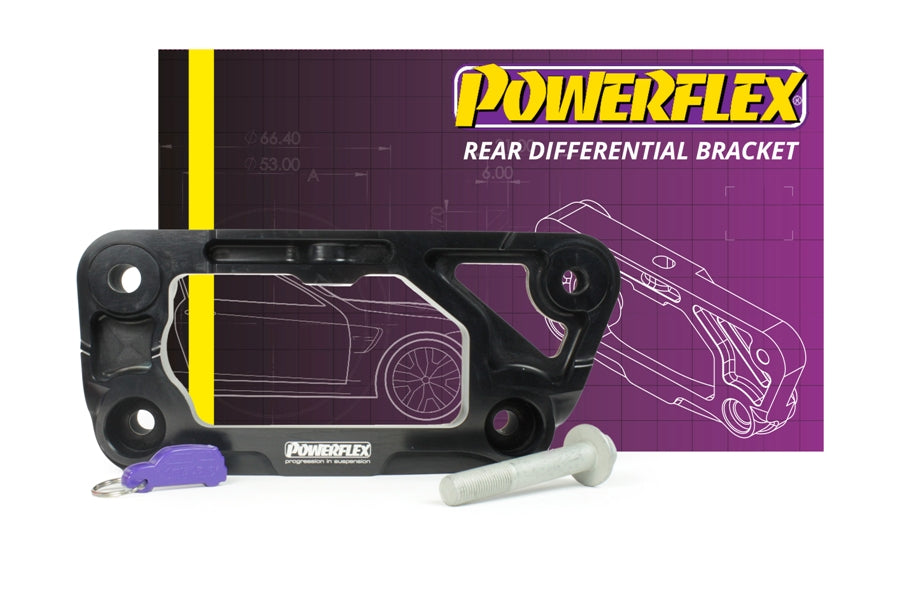 Powerflex PFR5-4030, BMW Dual-Mount Rear Differential Bracket