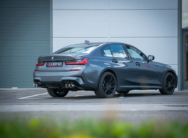 COBRA Quad Exit BMW 3-Series G20/G21 Rear Panel Diffuser