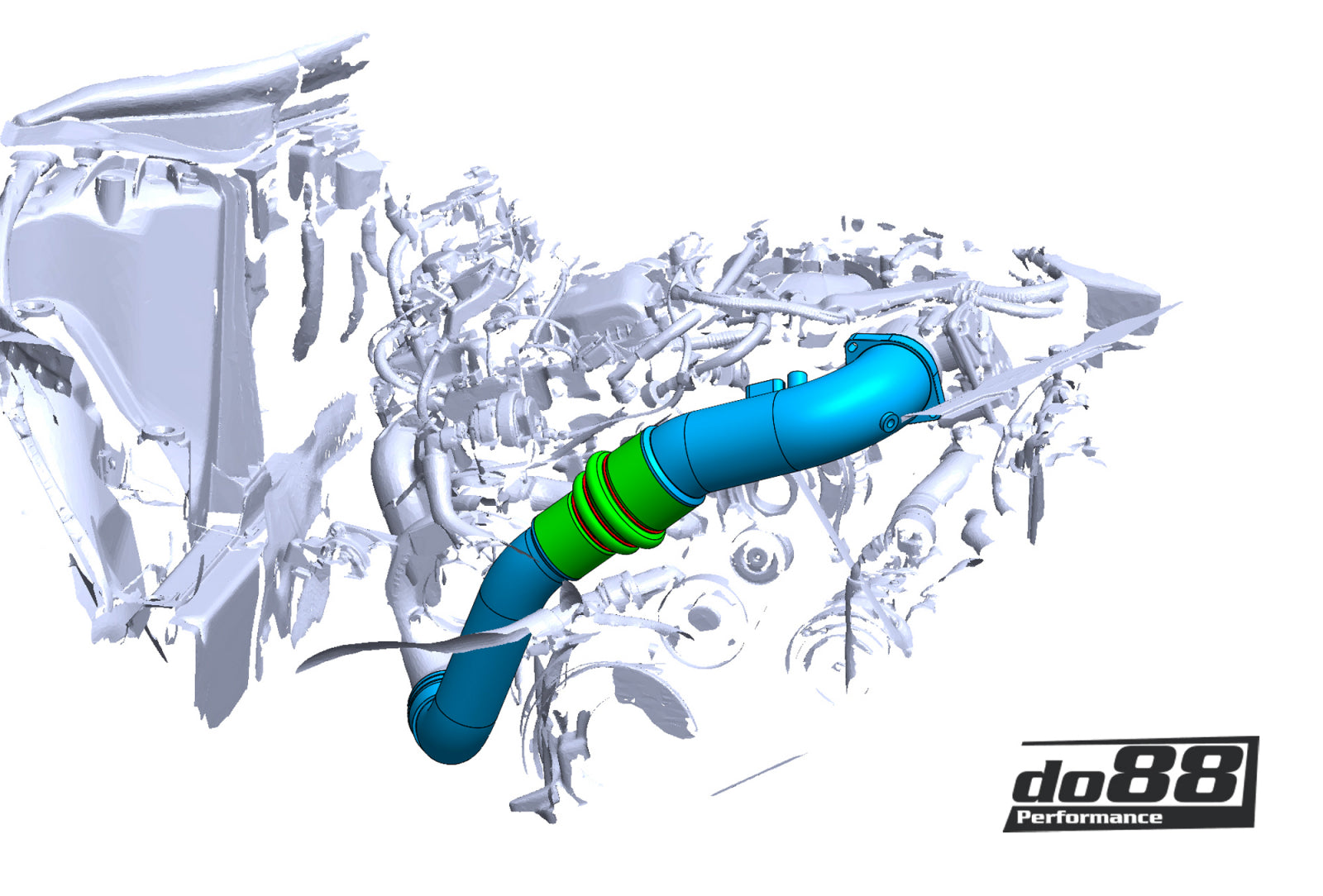 Do88 BMW G-Serie B58 Charge pipe
