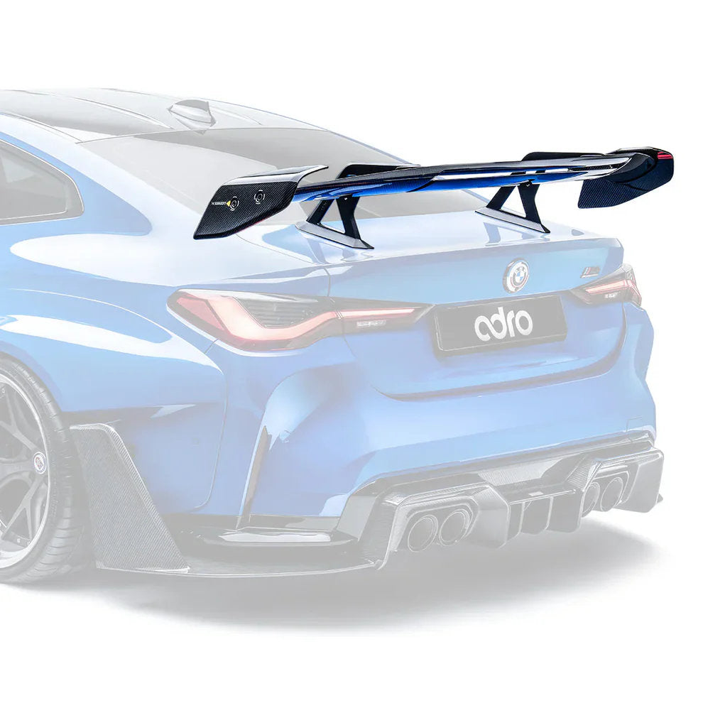 Adro BMW G82 M4 Carbon AT-R3 Swan Neck Achtervleugel