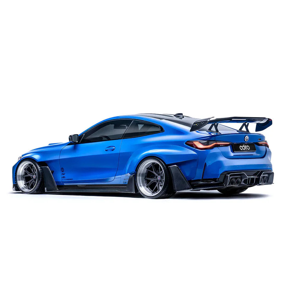 Adro BMW G82 M4 Carbon AT-R3 Swan Neck Achtervleugel