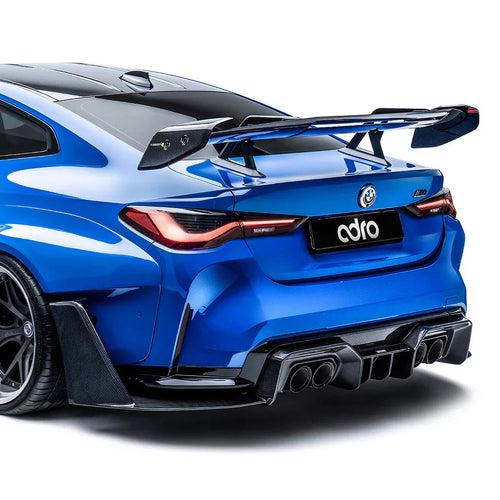 Adro BMW G80 M3 Carbon AT-R3 Swan Neck Achtervleugel