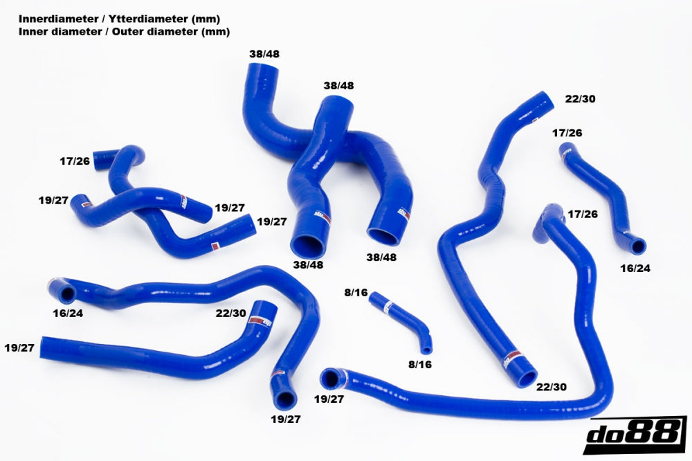 Do88 BMW M3 E90 E92 Coolant hoses